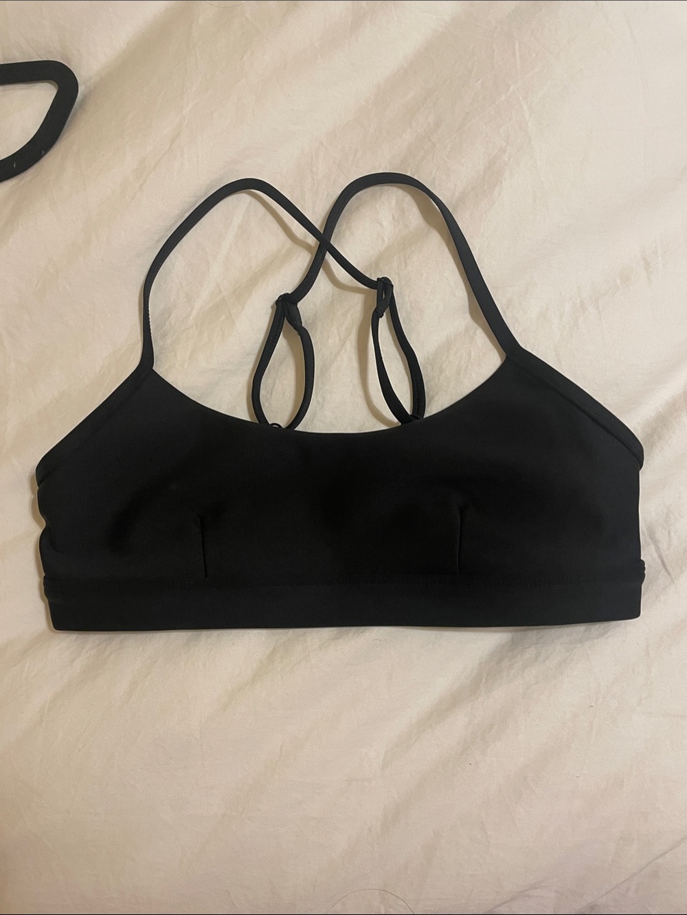 Alo black airlift intrigue bra